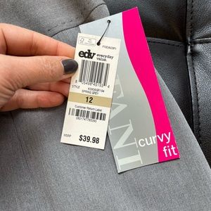 NWT Alfani Grey Pencil Skirt